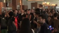 千名港大人黑衣静默游行捍卫学术自主