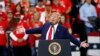President Donald Trump addresses a campaign rally in Minneapolis, Oct. 10, 2019.