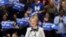 Democratic U.S. presidential candidate Hillary Clinton speaks to supporters at a primary night party in Columbia, S.C., Feb. 27, 2016. Clinton rolled to a big victory over rival Bernie Sanders Saturday, propelling her into next week's crucial "Super Tuesd
