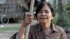 Sguon Samean, a former Trapaing Chan commune chief, was suspended from her position on March 20, 2017, after she changed party allegiance to stand for the opposition CNRP. (Sun Narin/VOA Khmer)