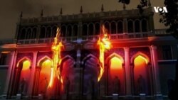 Bakıda Nizami Gəncəvinin 880 illiyinə həsr olunan işıq festivalı keçirilir