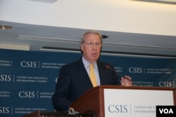 美国在台协会主席薄瑞光 (美国之音钟辰芳拍摄)