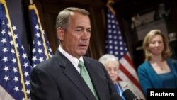 جان بینر رئیس مجلس نمیاندگان آمریکا