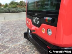 The French company EasyMile is looking for a U.S. company as a partner to make the next generation of driverless shuttles
