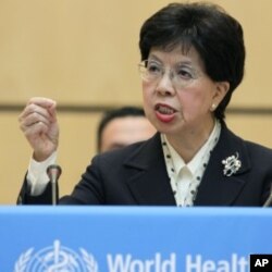 世界卫生组织总干事陈冯富珍（资料照）