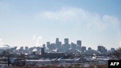 A view of the city skyline on Jan. 30, 2019 in Minneapolis, Minnesota.