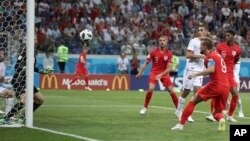 دومین گول هری کین، کپتان تیم انگلستان که در دقایق اخیر وارد دروازۀ تونس شد، سرنوشت بازی را رقم زد.