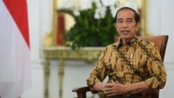 Presiden Jokowi dalam telekonferensi pers di Istana Kepresidenan , Jakarta, Senin, 17 Mei 2021, Tidak Setuju Hasil TWK Dijadikan Dasar Pemecatan 75 Pegawai KPK (Biro Setpres)