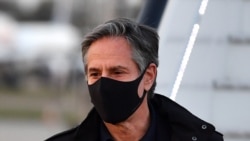 美国国务卿布林肯2021年5月2日抵达伦敦访问（路透社 ）