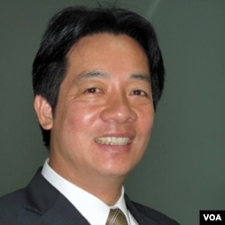 台湾台南市市长赖清德5月18日接受美国之音专访