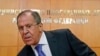 Russia's Foreign Minister Sergei Lavrov attends a news conference in Moscow, Jan. 21, 2015.