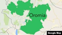 Oromia map