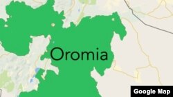 Oromia map