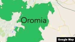 Oromia map