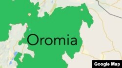 Oromia map