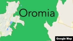 Oromia map