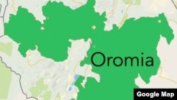 Oromia map