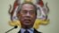 រូបឯកសារ៖ លោក​ Muhyiddin Yassin នាយក​រដ្ឋ​មន្ត្រី​ម៉ាឡេស៊ី ថ្លែង​សុន្ទរកថា នៅ​ការិយល័យ​នាយក​រដ្ឋ​មន្ត្រី កល​ពី​ខែ​មីនា ២០២០។