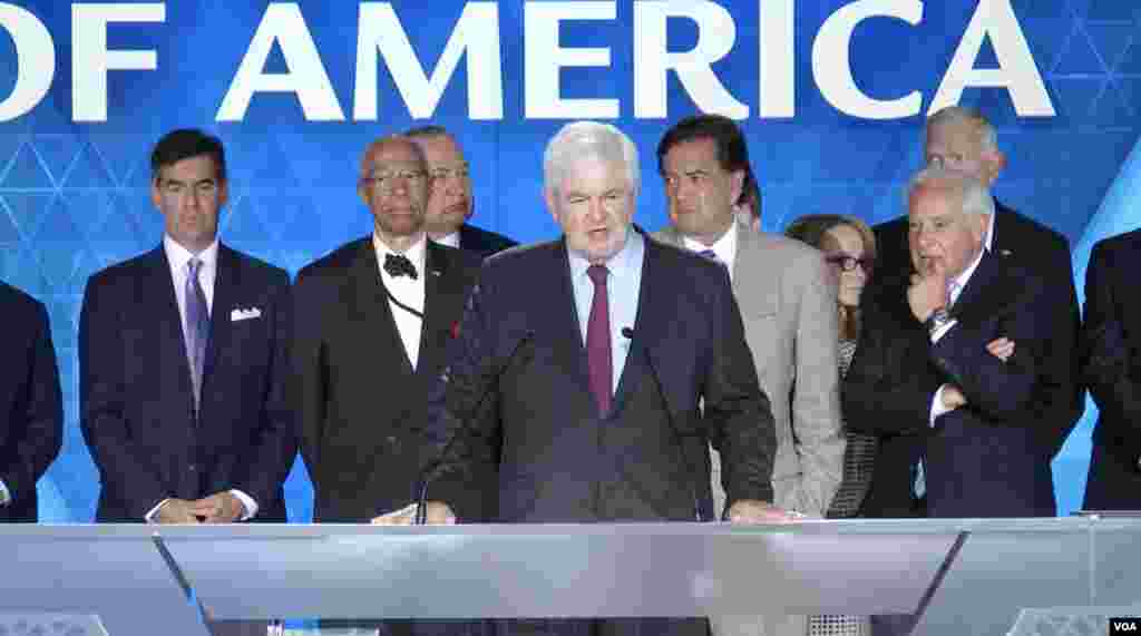 حضور چهره&zwnj;های سیاسی آمریکایی در نشست &laquo;ایران آزاد&raquo; با حضور گروه&zwnj;های مخالف جمهوری اسلامی ایران