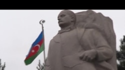 Məmməd Əmin Rəsulzadənin abidəsi önündə mitinq