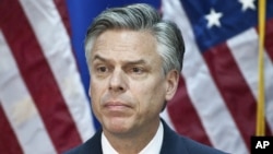 前美国驻华大使洪博培 (资料照片)