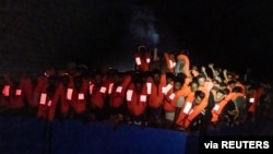 وێنەیەکی ڕزگارکردنی کۆچبەران لە دەریای ناوەڕاستدا - ئەرشیف