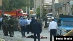 باغ ابریشم کرمانشاه، محل درگیری نیروهای امنیتی با افراد مسلح مظنون به عضویت در داعش - عکس از خبرگزاری موکریان