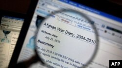 维基解密网站公布的有关阿富汗战争的文件