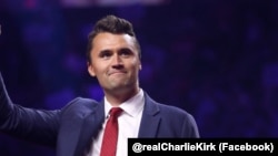 资料照片：美国政治活动人士查理·科克。(查理·科克脸书照片)