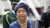 FILE - Liberia's President Ellen Johnson Sirleaf.
