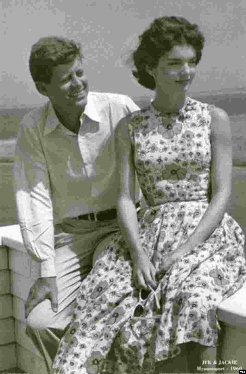 Jackie and John Kennedy