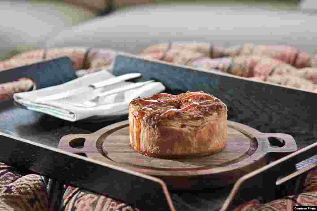 总统就职大典期间入住华盛顿柏悦（Park Hyatt ）酒店的客人可以品尝到的苹果派。 (Park Hyatt)