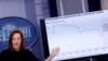 FILE - White House Press Secretary Jen Psaki delivers remarks on tax rates during a daily press briefing at the White House in Washington, April 1, 2021. 