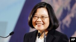 台湾总统蔡英文29号在年终记者会讲话