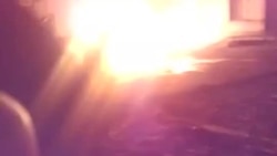 Ismayillida motel yandı