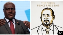 Moussa Faki And PM Abiy Ahmed