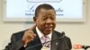 Le porte-parole du gouvernement de la RDC, Lambert Mende, 28 juin 2012.