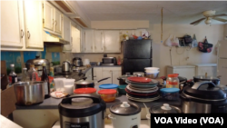 中国工人居住的位于代顿市欧文大道(Irving Ave)的一处民宅