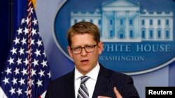 Juru bicara Gedung Putih Jay Carney (Foto: dok).