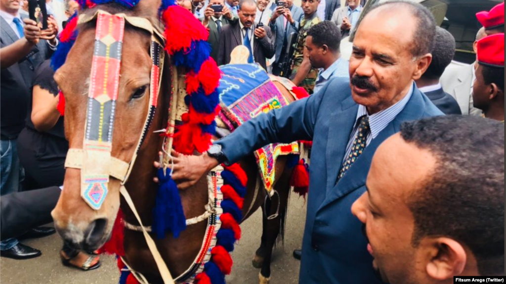 ምብጻሕ ፕረ. ኢሰያስ ኣብ ኢትዮጵያ