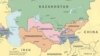 Central Asia map