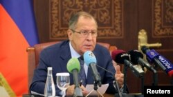 세르게이 라브로프 러시아 외무장관.