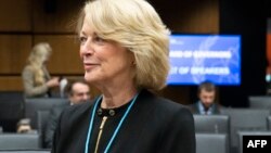 오스트리아 빈 주재 미국 국제기구대표부의 재키 월코트 대사.