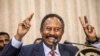 Le nouveau Premier ministre soudanais Abdalla Hamdok, lors d'une conférence de presse à Khartoum, au Soudan, le 21 août 2019. 