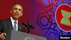 奥巴马在马来西亚出席东盟峰会（2015年11月21日）