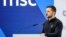 Tổng thống Ukraine Volodymyr Zelenskiy phát biểu tại Hội nghị An ninh Munich (MSC) ở Munich, Đức, ngày 15 tháng 2 năm 2025.