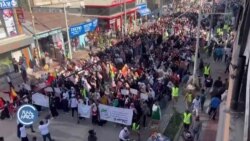 በአክሱም ሴት ተማሪዎች ሒጃብ እንዳይለብሱ የተደረገውን ክልከላ የሚቃወም ሰለፍ በመቐለ ተካሔደ