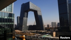 中共官媒央视总部大楼 （2021年2月5日）