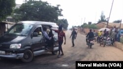 Des violences ont éclaté à Lubumbashi, en RDC, le 29 mars 2017. (VOA/Narval Mabila)