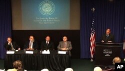 A panel in Houston debates the legalization of marijuana and other drugs